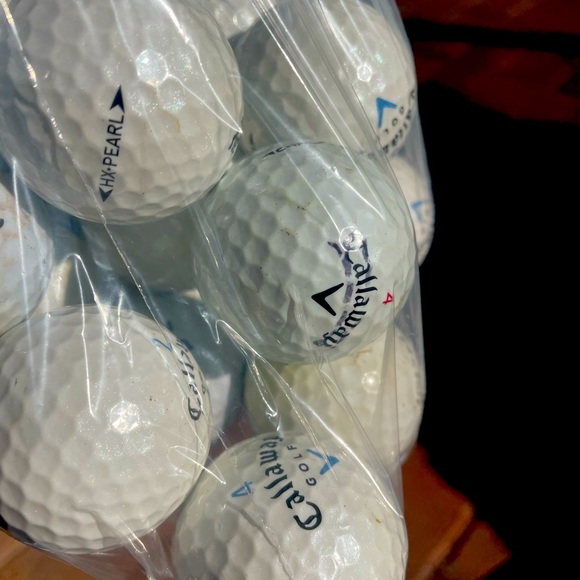 Callaway Accessories Callaway Golf Balls Used 8 Pc Poshmark